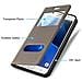 Custodia Compatibile Con Samsung Galaxy J7 2016 In Bruno Pietra - Coperchio Protettivo Con Chiusura Magnetica, Funzione Stand E 2 Finestre Di Visualizzazione - Foto miniatura 9