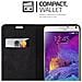 Custodia Compatibile Con Samsung Galaxy Note 4 In Marrone Cappuccino - Coperchio Protettiva Con Chiusura Magnetica, Funzione Stand E Tasca Per Le Carte - Foto miniatura 3