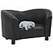 Divano per Cani Nero 67x41x39 cm in Similpelle - Foto miniatura 5
