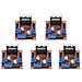 5 Pcs L298n Bordo Del Modulo Di Controllo Motor Drive A Doppia H Ponte Modulo Stepper Dc - Foto miniatura 1