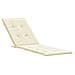 Cuscino Per Sdraio Crema (75+105) x50x4 Cm - Foto miniatura 1