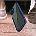 Cover Iphone 11 Pro Retro Plexiglass Fronte Polimero Rinforzata Bordo Blu - Foto miniatura 4