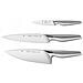 Wmf Chef's Edition 18.8210.9992 Posata Da Cucina E Set Di Coltelli 3 Pezzo (i)  - Foto miniatura 1