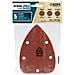 5 Carte Abrasive Koma - Per Levigatrice Triangolare 08753 - 08738 - Foto miniatura 1