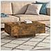 Tavolino Da Salotto Rovere Fumo 85x55x31cm In Legno Multistrato - Foto miniatura 2