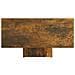 Tavolino Da Salotto Rovere Fumo 85x55x31cm In Legno Multistrato - Foto miniatura 5
