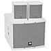 Set Molly-12a Subwoofer attivo + 2x Molly-6 Top 8 Ohm, bianco - Foto miniatura 1