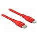 86633 Cavo Lightning 0,5 M Rosso - Foto miniatura 1
