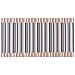 Tappeto Passatoia Tessuto Jacquard Linea Emozioni Disegno Rigato Line Blu 57x600 Blu - Foto miniatura 1