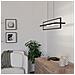 Lampadario Moderno Siberia Led Acciaio Nero - Foto miniatura 1