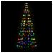 Illuminazione Albero Di Natale Su Pennone 200led Colorato 180cm - Foto miniatura 2