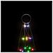 Illuminazione Albero Di Natale Su Pennone 200led Colorato 180cm - Foto miniatura 5