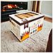 Legna Da Ardere Di Faggio 25 Cm Ecologico In Scatola Per Stufe Camini E Cucine A1 Plus - Foto miniatura 3