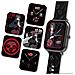 Fit Touch 3 Smartwatch Collezione Naruto - Smartwatch Itachi, Nero - Foto miniatura 5