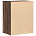Cassettiera Angolo Rovere Marrone 60x41x76cm Legno Multistrato - Foto miniatura 8