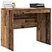Scrivania - Legno Vecchio Legno vecchio Truciolare 90 x 50 x 76 cm - Foto miniatura 3