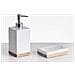 Set Da 5 Accessori Per Il Bagno Tapiche Bianco - Foto miniatura 3