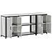 Set di Stoccaggio per Cucina 3 pcs Argento 210 x 50 x 92 cm - Foto miniatura 7