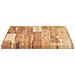 Mensole da Parete 3 pz 100x40x2 cm Legno Acacia Rifinito a Olio - Foto miniatura 5