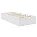 Struttura del letto Bianco 75 x 190 cm Legno multistrato - Foto miniatura 5