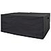 Telo Coprimobili Outdoor Luxury Cover In Poliestere 600d Nero — Tavolo + 4 Sedie - Foto miniatura 1