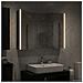 Mobiletto per specchio da bagno Rovere Nero - Foto miniatura 2