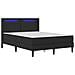 Struttura letto con materasso Nero 140 x 200 cm Similpelle - Foto miniatura 5