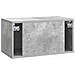 Mobile Porta TV da Muro Grigio Cemento 59,5 x 31 x 30 cm - Foto miniatura 6