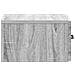 Mobiletto da notte a muro 2 pcs Grigio Sonoma 34,5 x 33 x 20 cm - Foto miniatura 6