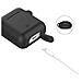 Aircase Custodia in Silicone per Auricolari AirPods Colore Nero - Foto miniatura 3