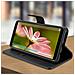 Custodia Galaxy A7 2018 Portacarte Funzione Supporto Cover Silicone - Nera - Foto miniatura 4