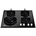 Piano Cottura P604LLAGGN a Gas 4 Fuochi Gas Colore Nero - Foto miniatura 1