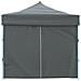 Tenda Pieghevole Pop-up Con 8 Pareti Laterali 3x9 M Antracite - Foto miniatura 9