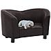 Divano per Cani Marrone 67x41x39 cm in Similpelle - Foto miniatura 2