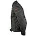 Giacca Moto Tessuto Sport Protezioni Ce Riflettente Ventilata Nero 3x - Foto miniatura 4
