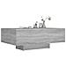 Tavolino Da Salotto Grigio Sonoma 85x55x31 Cm Legno Multistrato - Foto miniatura 3