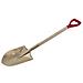 Bronzeplus Round Edge Shovel Alluminio, Bronzo, Legno Bronzo, Legno - Foto miniatura 1