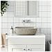 Lavabo Da Appoggio Grigio Rettangolare 48x37,5x13,5 Cm Ceramica - Foto miniatura 1