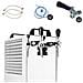 Set Completo - Spillatore Birra Con Pompa A Membrana - Kontakt 40/k, Dispenser Birra, Macchina Per Birra 2-linee, 50 Litri /h, Keg:type A, Keg 2:nc Adapter - Foto miniatura 1