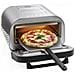 Forno Pizza Profrssional Oven con Temperatura Max 400° C Diametro 32 cm Potenza 1700 W Colore Acciaio Inossidabile - Foto miniatura 1
