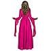 Costume Per Adulti Rosa Principessa Medievale (2 Pezzi) - Foto miniatura 4