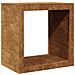 Rastrelliera Per Legna 60x40x60 Cm In Acciaio Corten - Foto miniatura 3