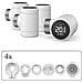Testa Termostatica Intelligente X - Quattro Pack, Bianco, Digitale, Batteria - Foto miniatura 4