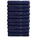 Asciugamani Premium SOLUND 10 pz Blu Navy 100x200cm 600gsm - Foto miniatura 1