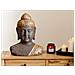 Accessorio Decorativo Buddha Carum Ceramica Nero - Foto miniatura 1