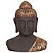 Accessorio Decorativo Buddha Carum Ceramica Nero - Foto miniatura 2