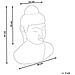 Accessorio Decorativo Buddha Carum Ceramica Nero - Foto miniatura 7