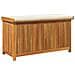 Scatola Cuscini da Esterno 113x50x60,5 cm Legno Massello Acacia - Foto miniatura 1