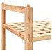 Scarpiera In Legno Massello Di Noce 69x26x81 Cm - Foto miniatura 4
