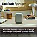 LinkBuds Speaker - Altoparlante Portatile Wireless Bluetooth, IPX4, resistente all'acqua, batteria da 12 ore, qualità delle chiamate nitide, per esterni, da viaggio - Black - Foto miniatura 3
